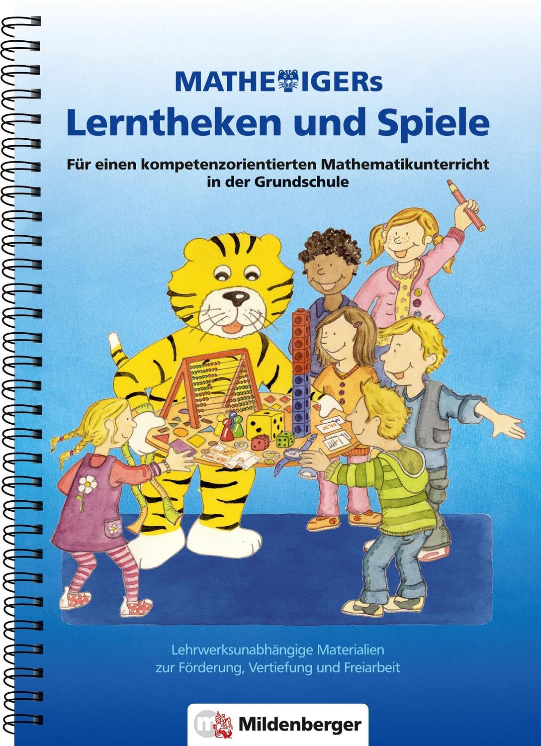 Cover: 9783619455676 | Mathetigers Lerntheken und Spiele | Matthias Heidenreich (u. a.)