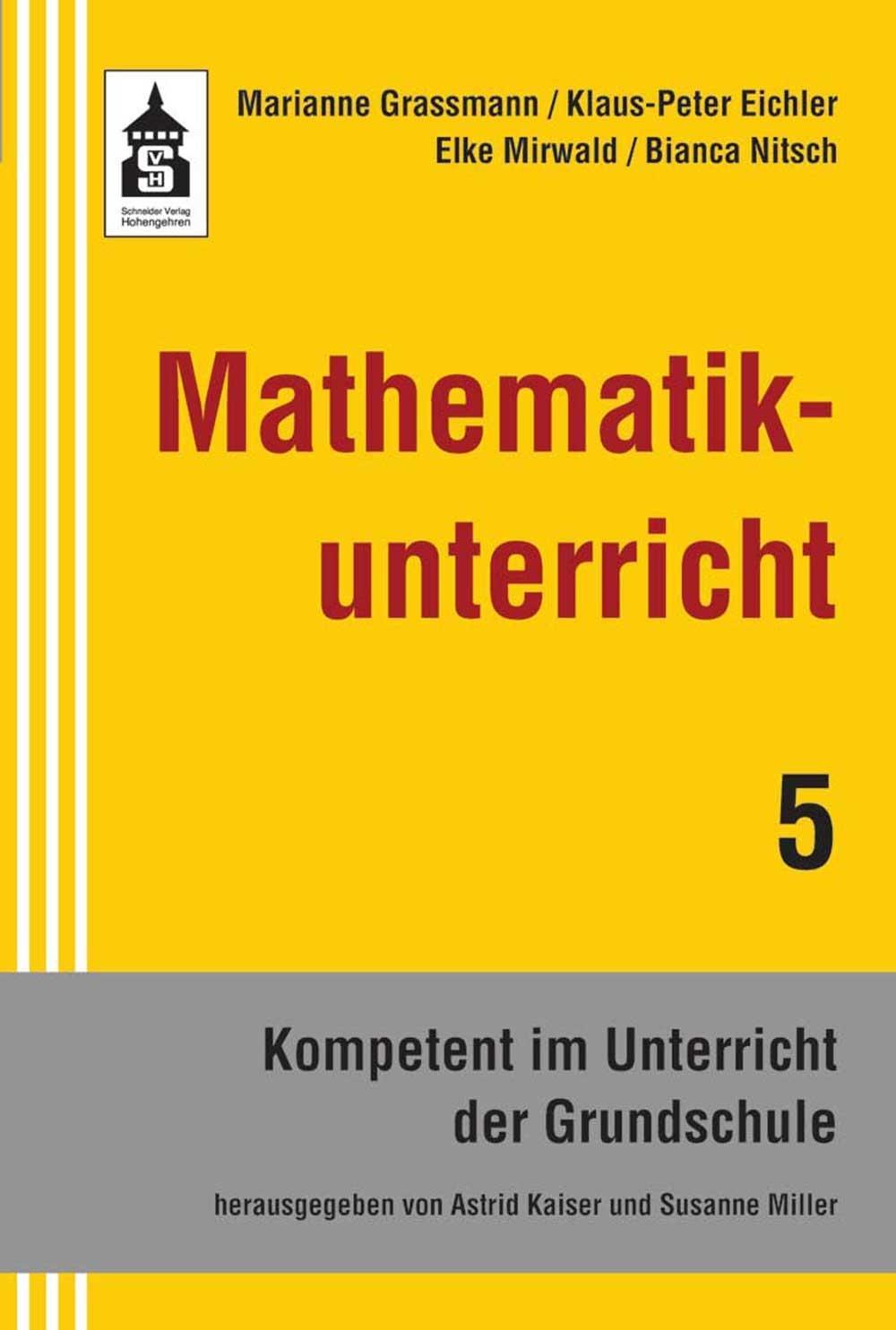 Cover: 9783834020215 | Mathematikunterricht | Marianne Grassmann (u. a.) | Taschenbuch | 2019
