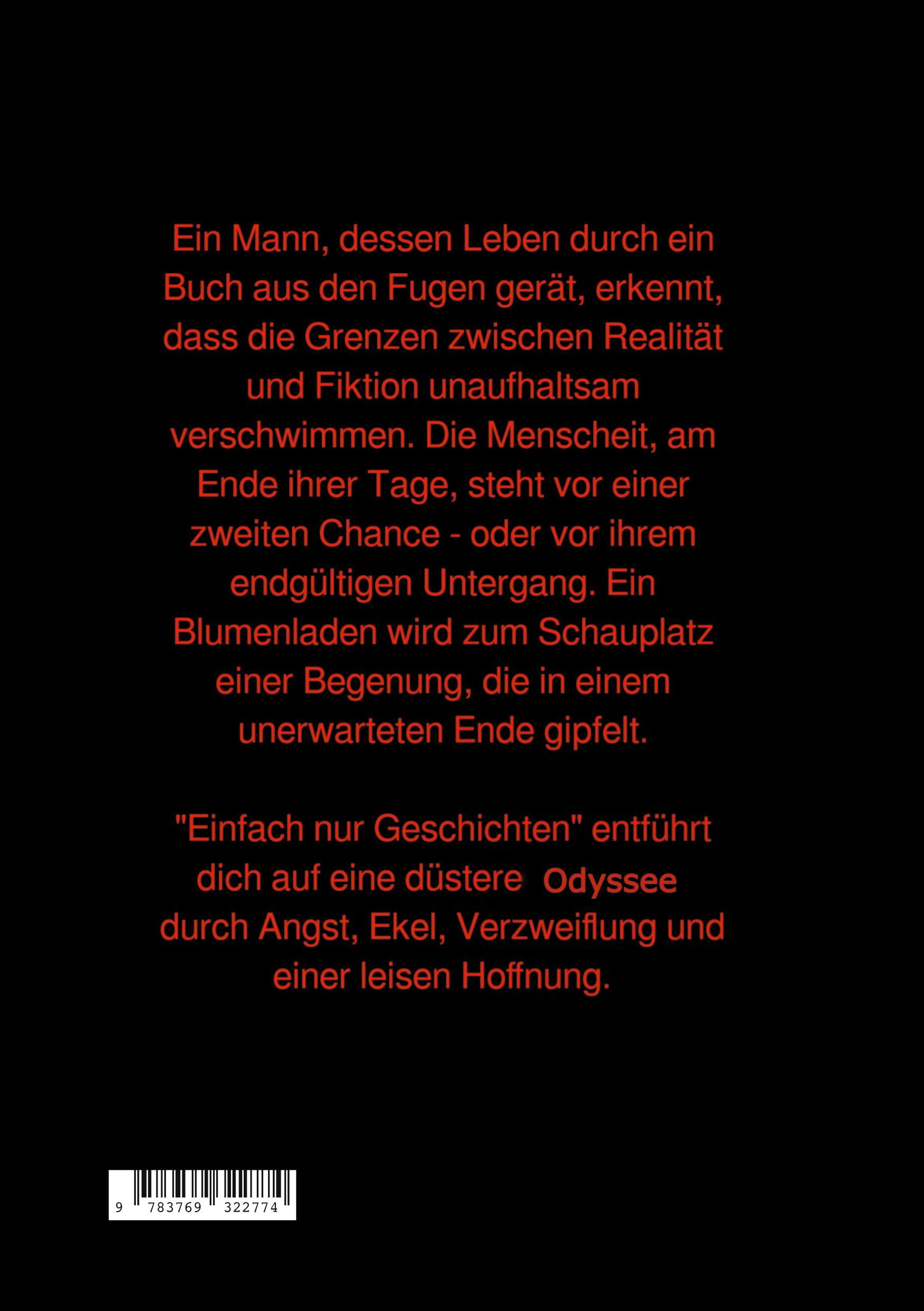 Rückseite: 9783769322774 | Einfach nur Geschichten ??? | Daniel Bissdorf | Taschenbuch | 356 S.