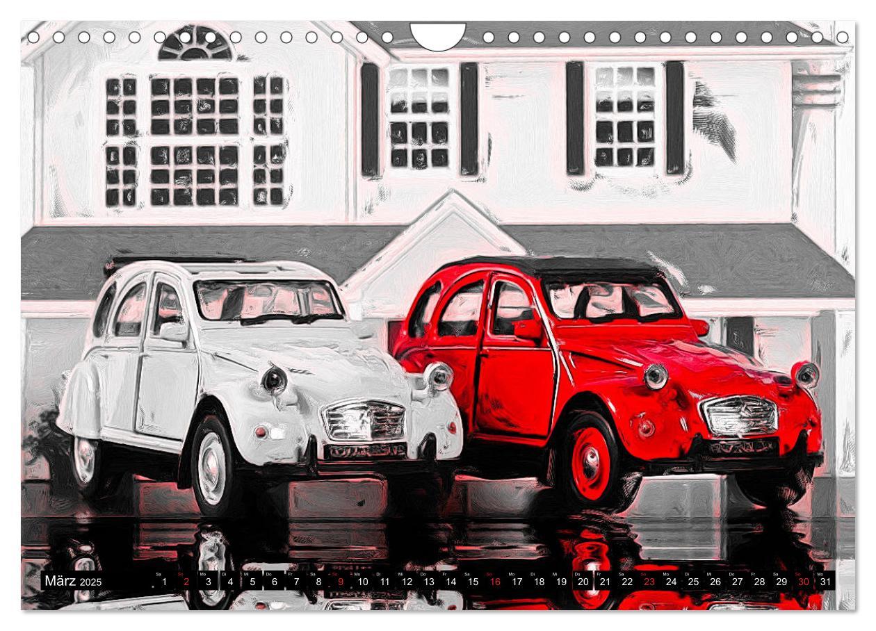 Bild: 9783435281763 | 70 Jahre 2CV (Wandkalender 2025 DIN A4 quer), CALVENDO Monatskalender