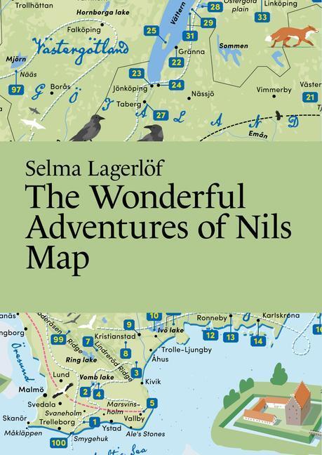 Cover: 9789152721759 | Selma Lagerlof: The Wonderful Adventures of Nils Map | Paris Grafik
