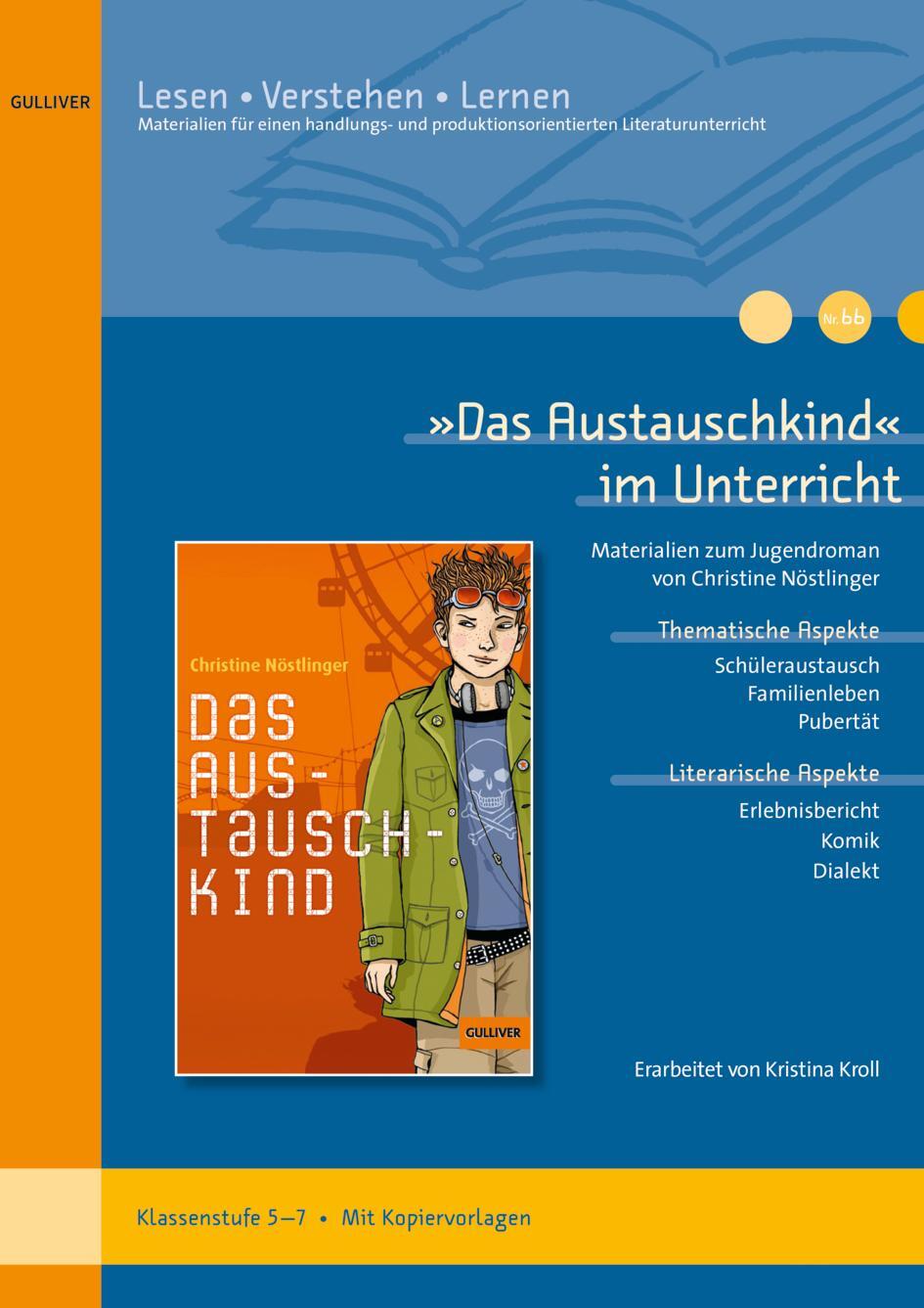 Cover: 9783407627117 | »Das Austauschkind« im Unterricht | Kristina Kroll | Taschenbuch