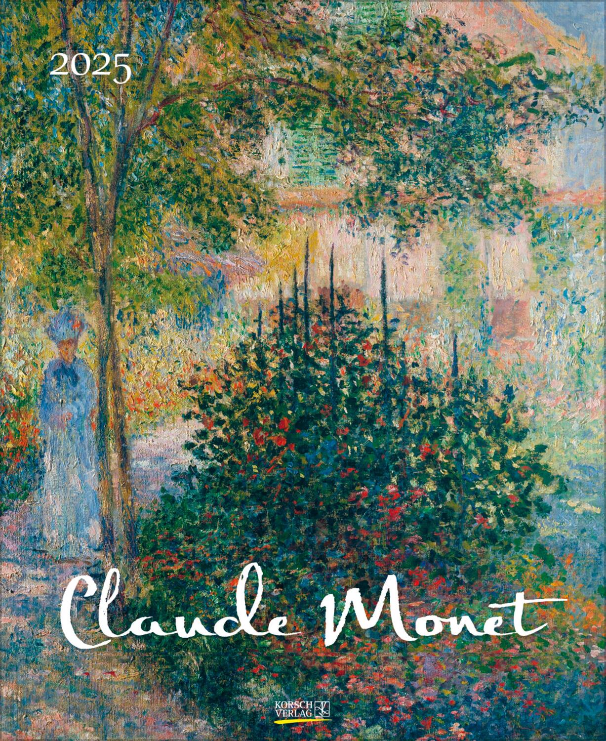 Cover: 9783731878377 | Claude Monet 2025 | Verlag Korsch | Kalender | Spiralbindung | 14 S.