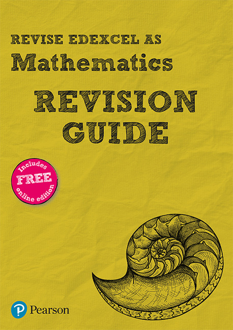 Cover: 9781292190662 | Revise Edexcel AS Mathematics (2017) Revision Guide, m. 1 Beilage,...
