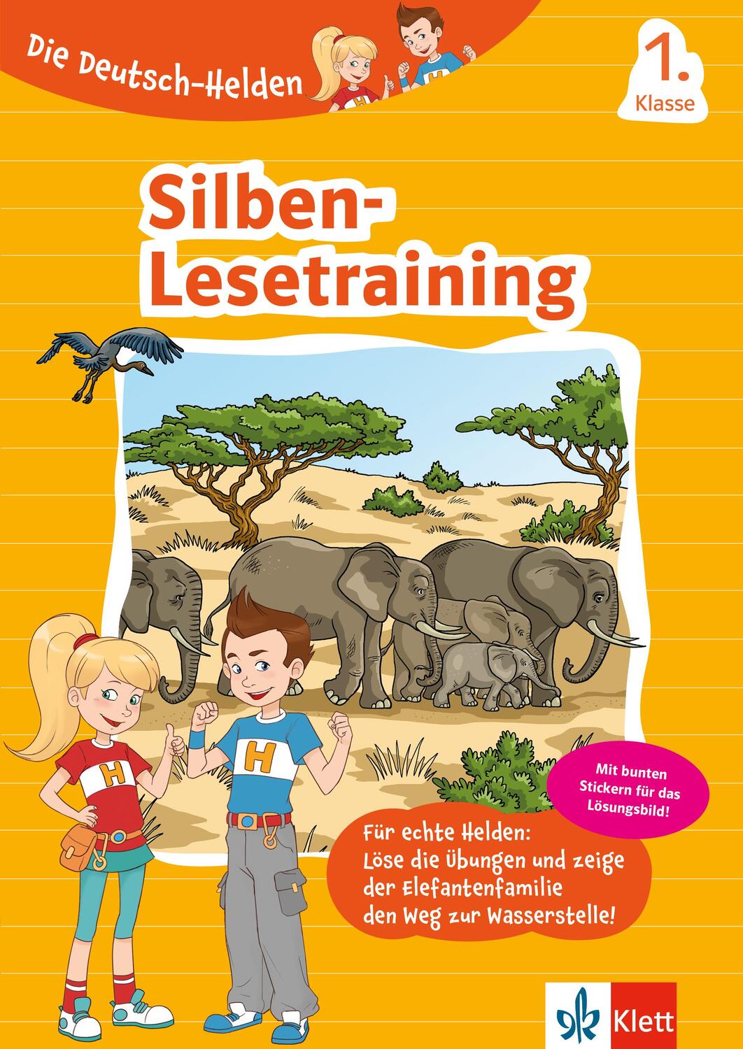 Cover: 9783129496442 | Die Deutsch-Helden: Silben-Lesetraining 1. Klasse | Broschüre | 2021