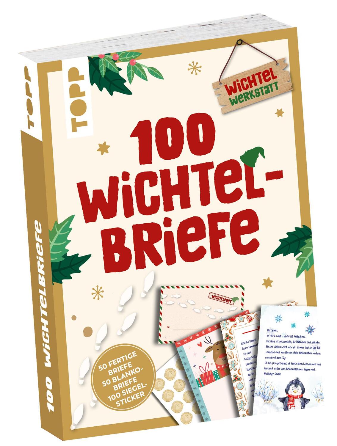 Cover: 4007742185763 | 100 Wichtelbriefe | Frechverlag | Stück | Deutsch | 2024