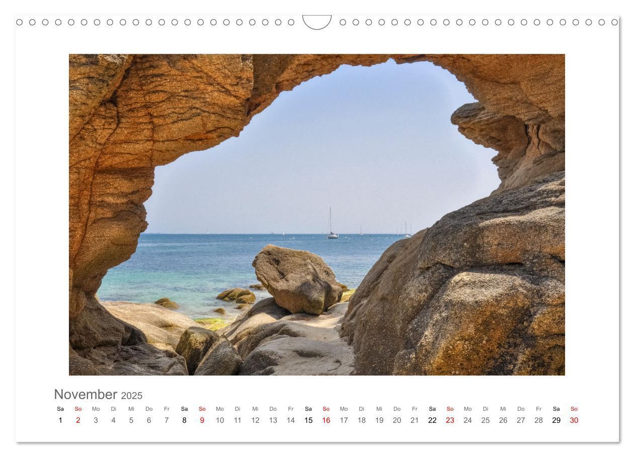 Bild: 9783435057382 | Bretagne - unterwegs mit Julia Hahn (Wandkalender 2025 DIN A3...