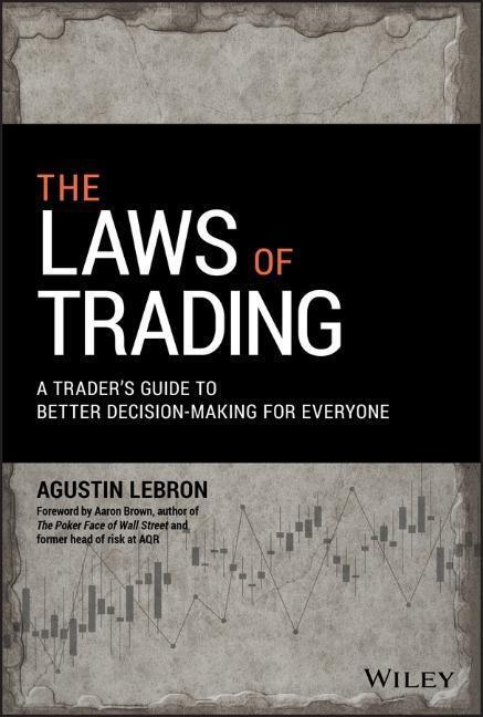 Cover: 9781119574217 | The Laws of Trading | Agustin Lebron | Buch | Wiley Trading | 304 S.