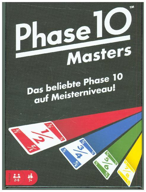 Cover: 887961617641 | Phase 10 Masters Kartenspiel | Spiel | FPW34 | Deutsch | 2018 | Mattel