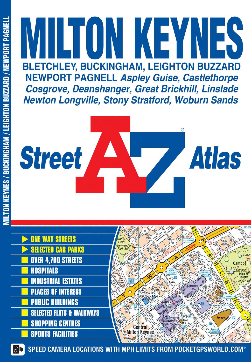 Cover: 9781782570202 | Milton Keynes A-Z Street Atlas | A-Z Maps | Taschenbuch | Englisch