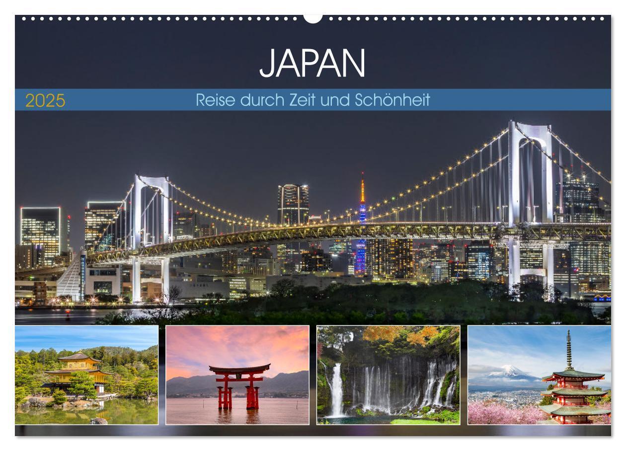 Cover: 9783435831579 | JAPAN Reise durch Zeit und Schönheit (Wandkalender 2025 DIN A2...