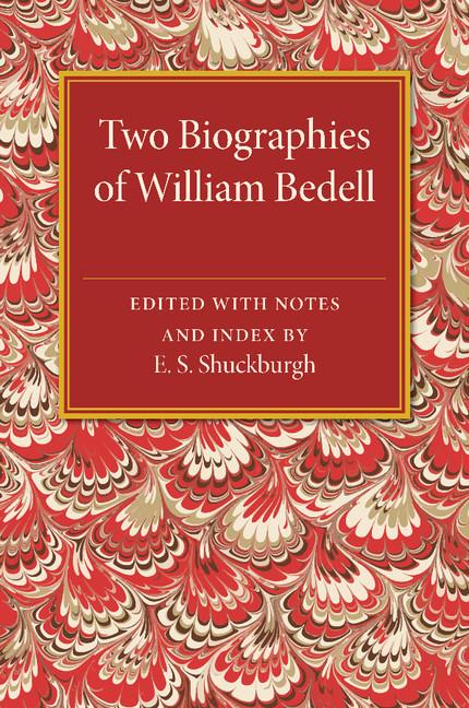 Cover: 9781107463905 | Two Biographies of William Bedell | E. S. Shuckburgh | Taschenbuch