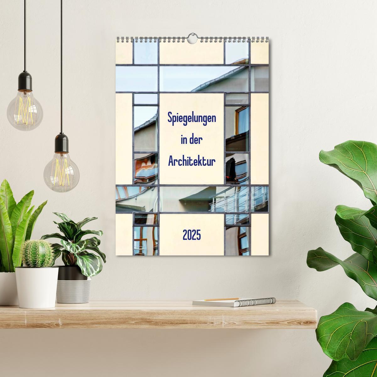 Bild: 9783435972838 | Spiegelungen in der Architektur (Wandkalender 2025 DIN A3 hoch),...