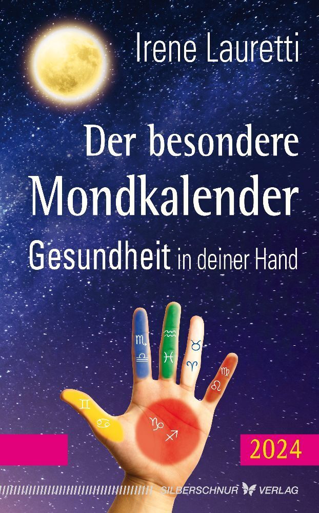 Cover: 9783969330654 | Der besondere Mondkalender - 2024 | Gesundheit in deiner Hand | 168 S.
