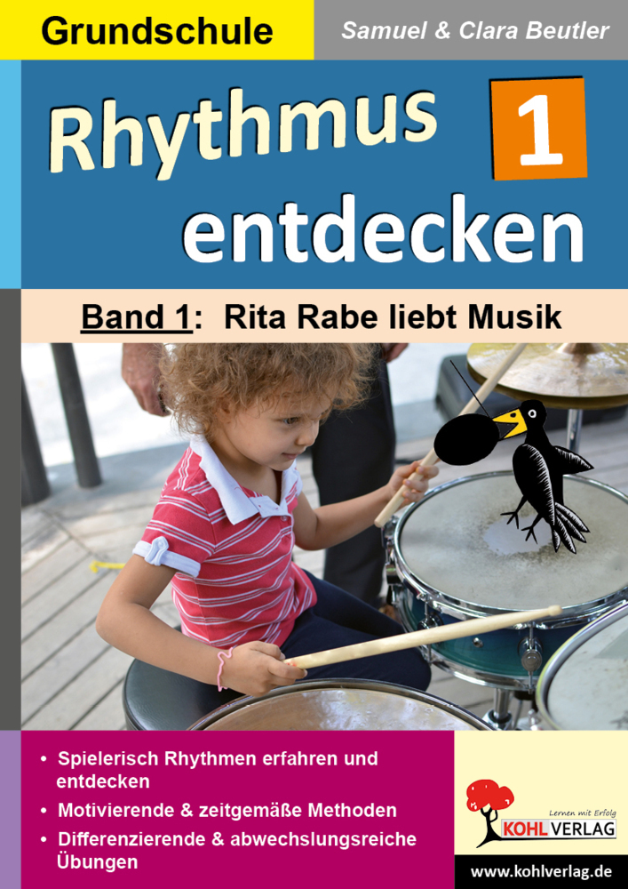 Cover: 9783956866173 | Rhythmus entdecken 1 | Band 1: Rita Rabe liebt Musik | Beutler (u. a.)