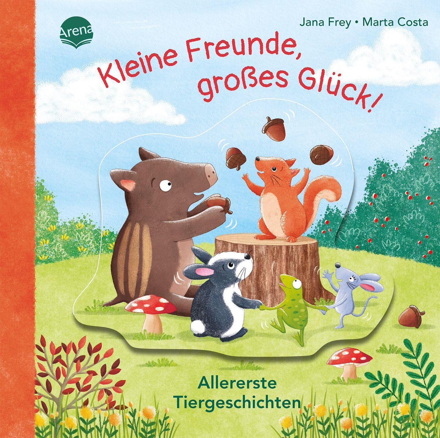 Cover: 9783401718545 | Kleine Freunde, großes Glück! Allererste Tiergeschichten | Jana Frey
