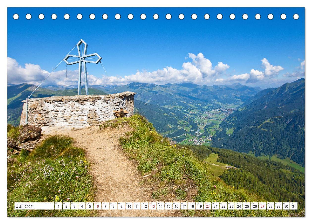 Bild: 9783435462070 | Das schöne Gasteinertal (Tischkalender 2025 DIN A5 quer), CALVENDO...