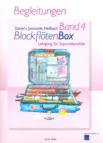 Cover: 9990001554781 | Blockflötenbox Band 4 Klavierbegleitung | Daniel Hellbach