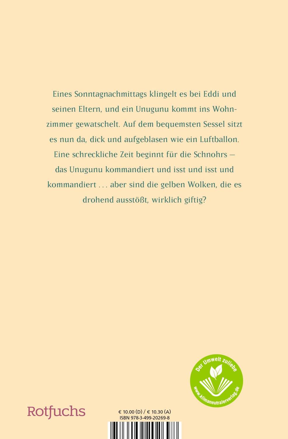 Rückseite: 9783733508807 | Wenn ein Unugunu kommt | Irina Korschunow | Taschenbuch | 128 S.