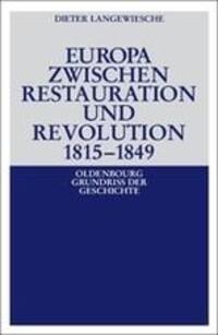 Cover: 9783486497656 | Europa zwischen Restauration und Revolution 1815-1849 | Langewiesche