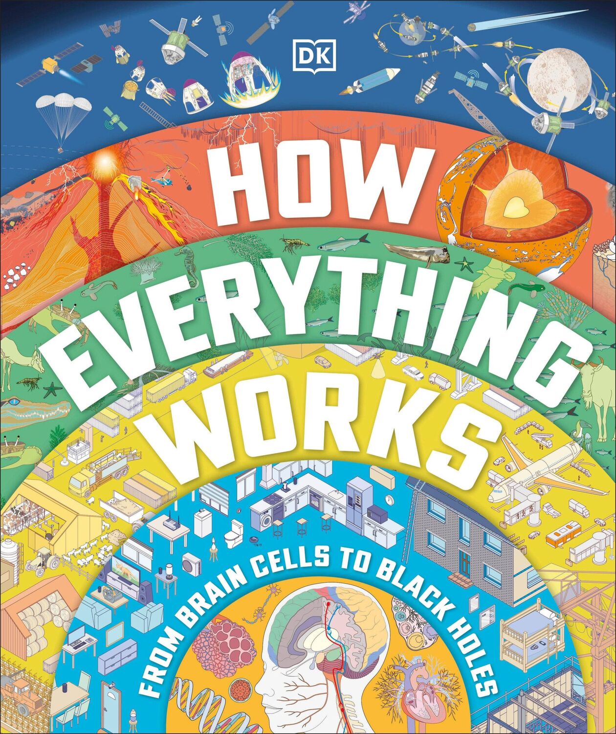 Cover: 9780744060164 | How Everything Works | From Brain Cells to Black Holes | Dk | Buch