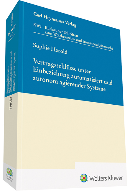 Cover: 9783452296085 | Vertragsschlüsse unter Einbeziehung automatisiert und autonom...