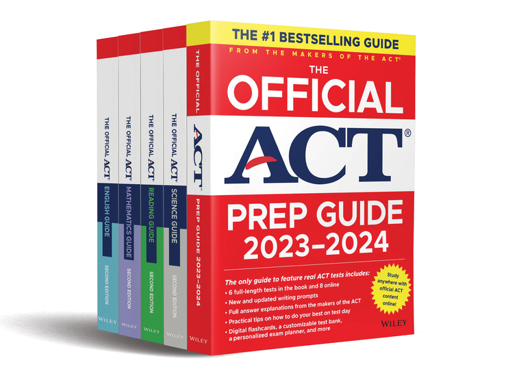 Cover: 9781394196524 | The Official ACT Prep &amp; Subject Guides 2023-2024 Complete Set | ACT