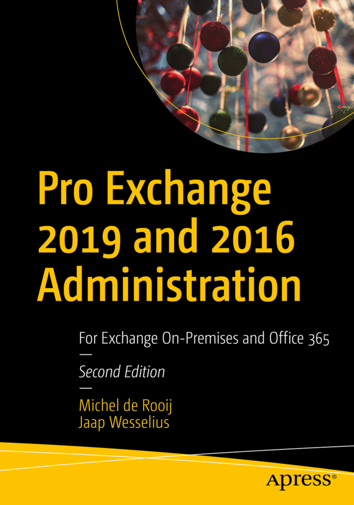 Cover: 9781484273302 | Pro Exchange 2019 and 2016 Administration | Michel de Rooij (u. a.)