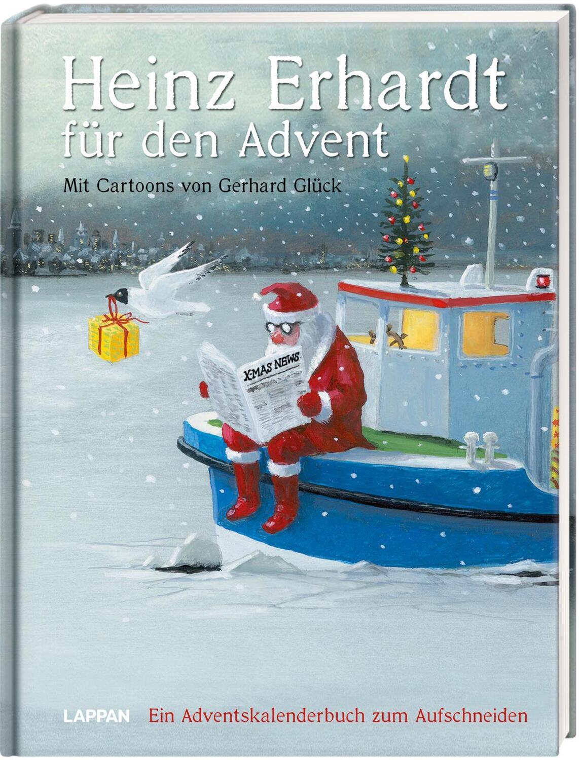 Cover: 9783830379010 | Heinz Erhardt für den Advent - Ein Adventskalender mit Bildern von...