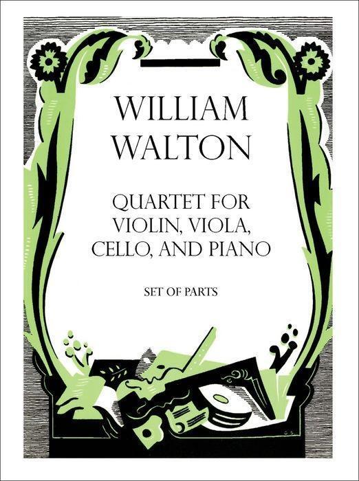Cover: 9780193366176 | Quartet For Violin, Viola, Cello, And Piano | William Walton | Buch