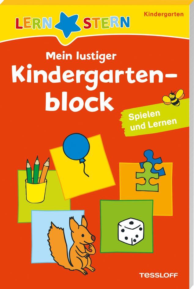 Cover: 9783788626297 | Lernstern: Mein lustiger Kindergartenblock. Spielen und Lernen ab 3...