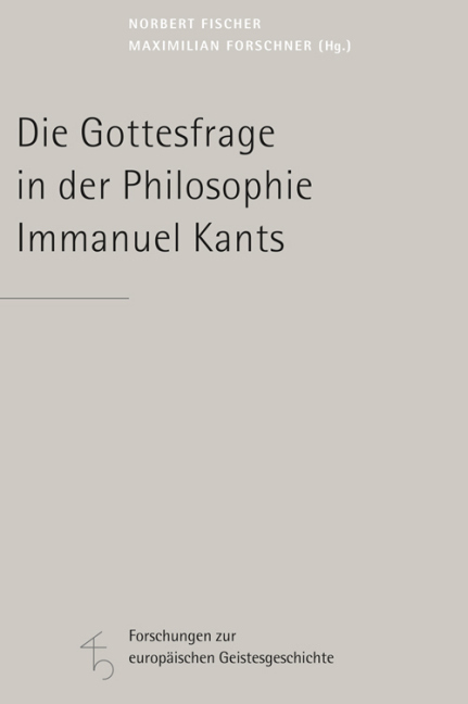 Cover: 9783451301353 | Die Gottesfrage in der Philosophie Immanuel Kants | Fischer (u. a.)