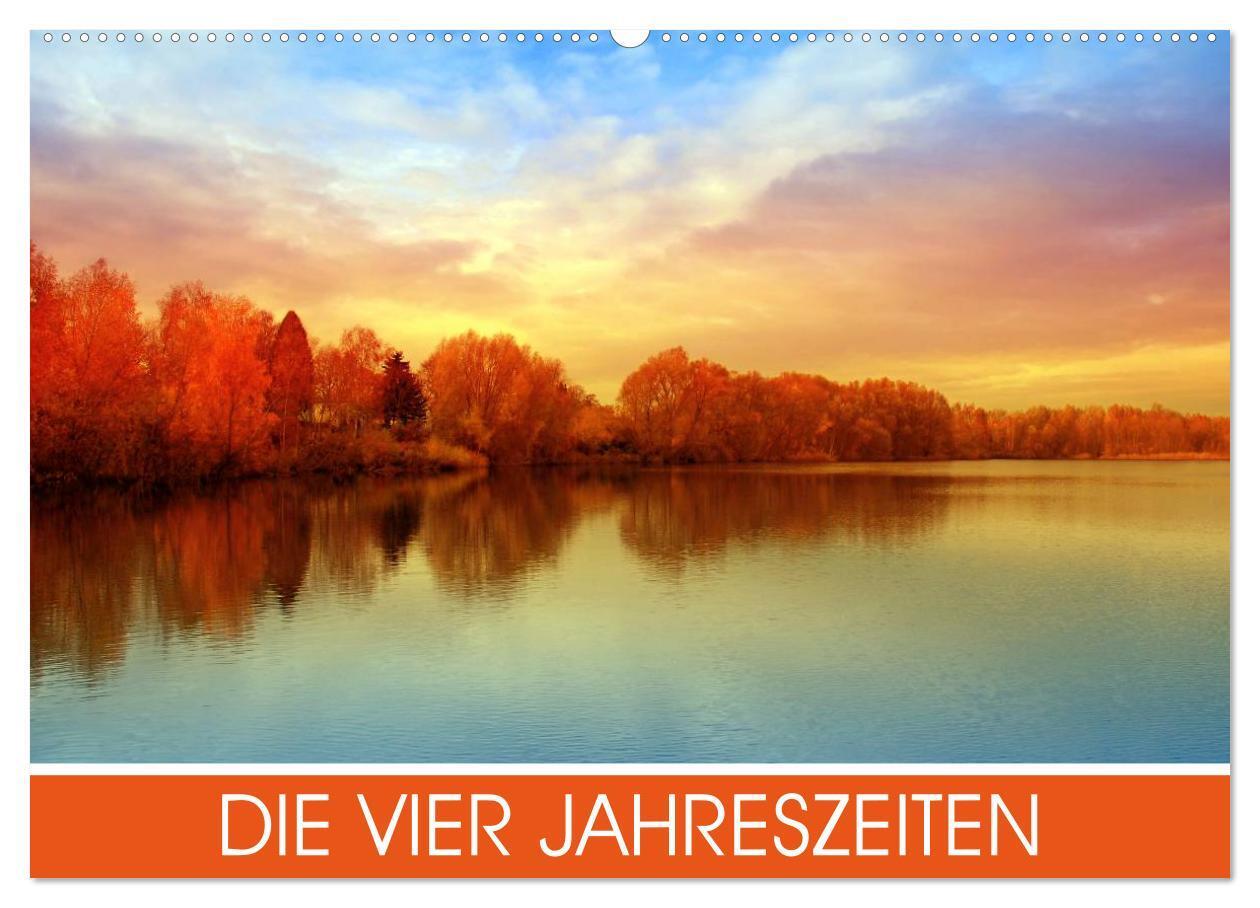 Cover: 9783435674749 | Die vier Jahreszeiten (Wandkalender 2025 DIN A2 quer), CALVENDO...