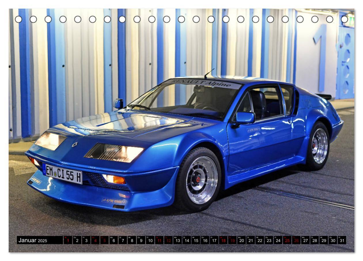 Bild: 9783435364633 | Renault Alpine A310 V6 (Tischkalender 2025 DIN A5 quer), CALVENDO...