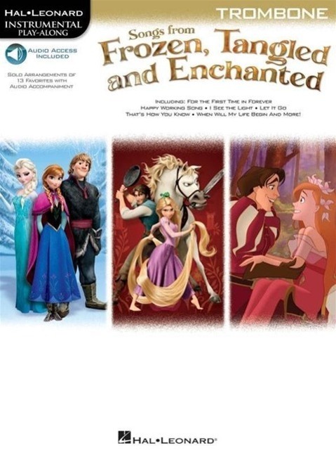 Cover: 9781480387270 | Songs from Frozen, Tangled and Enchanted: Trombone | Hal Leonard Corp