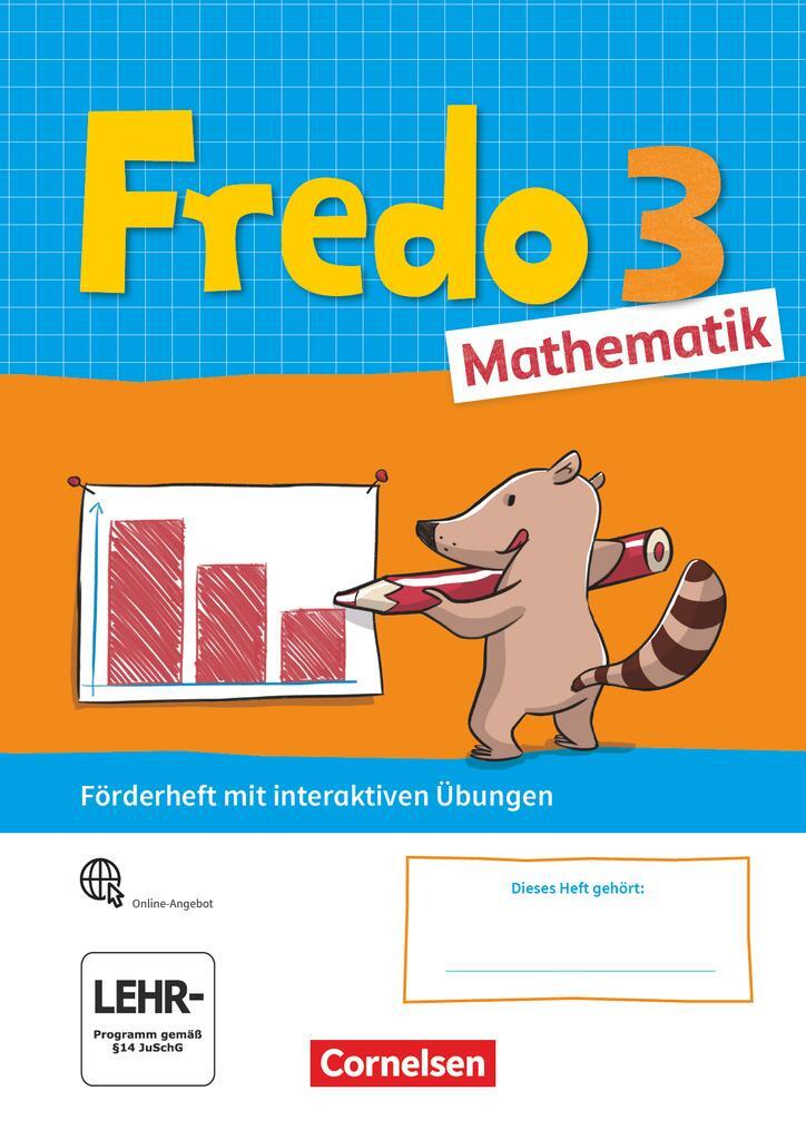 Cover: 9783060848867 | Fredo Mathematik 3. Schuljahr. Ausgabe A - Förderheft mit...
