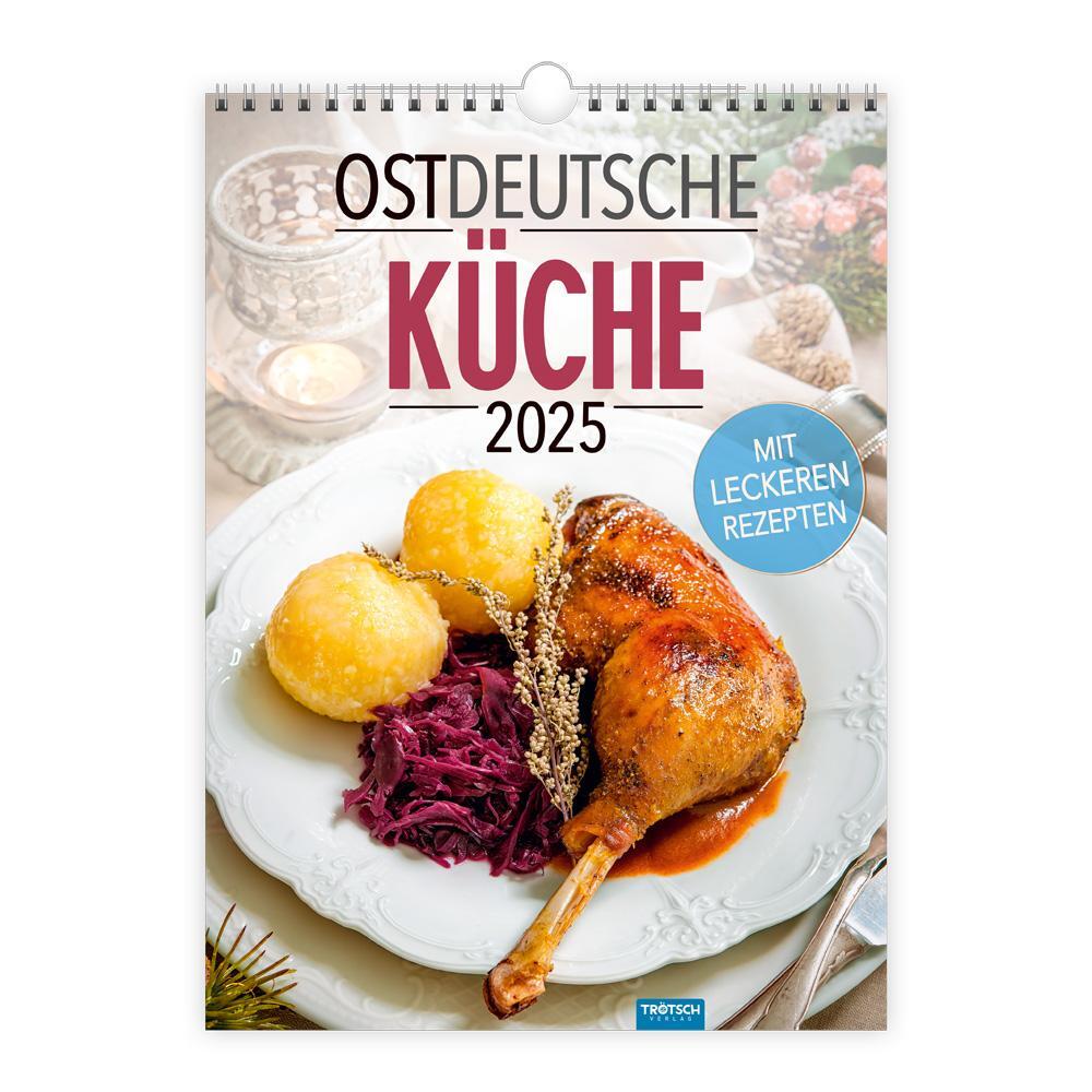 Cover: 9783988022042 | Trötsch Classickalender Ostdeutsche Küche 2025 | Wandkalender | KG