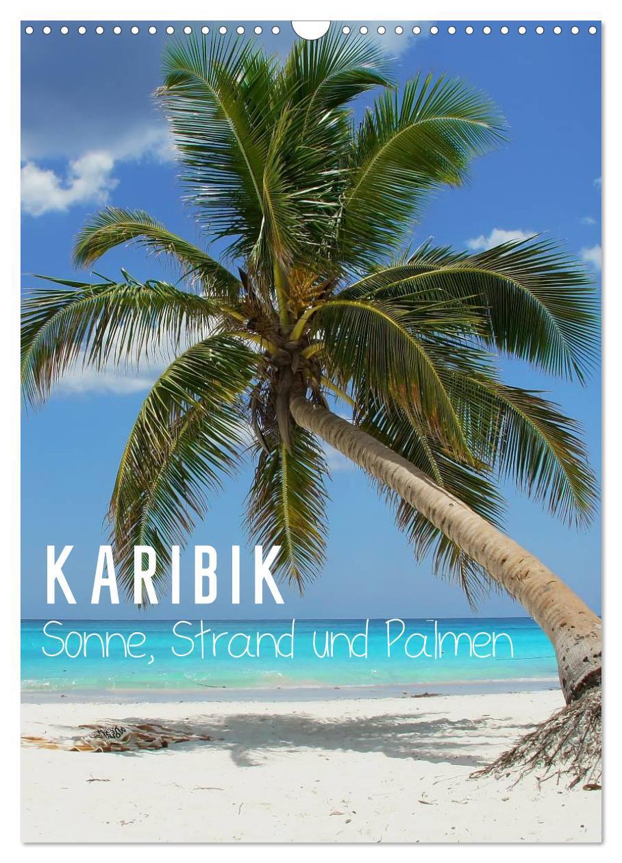 Cover: 9783457049389 | Karibik - Sonne, Strand und Palmen (Wandkalender 2025 DIN A3 hoch),...