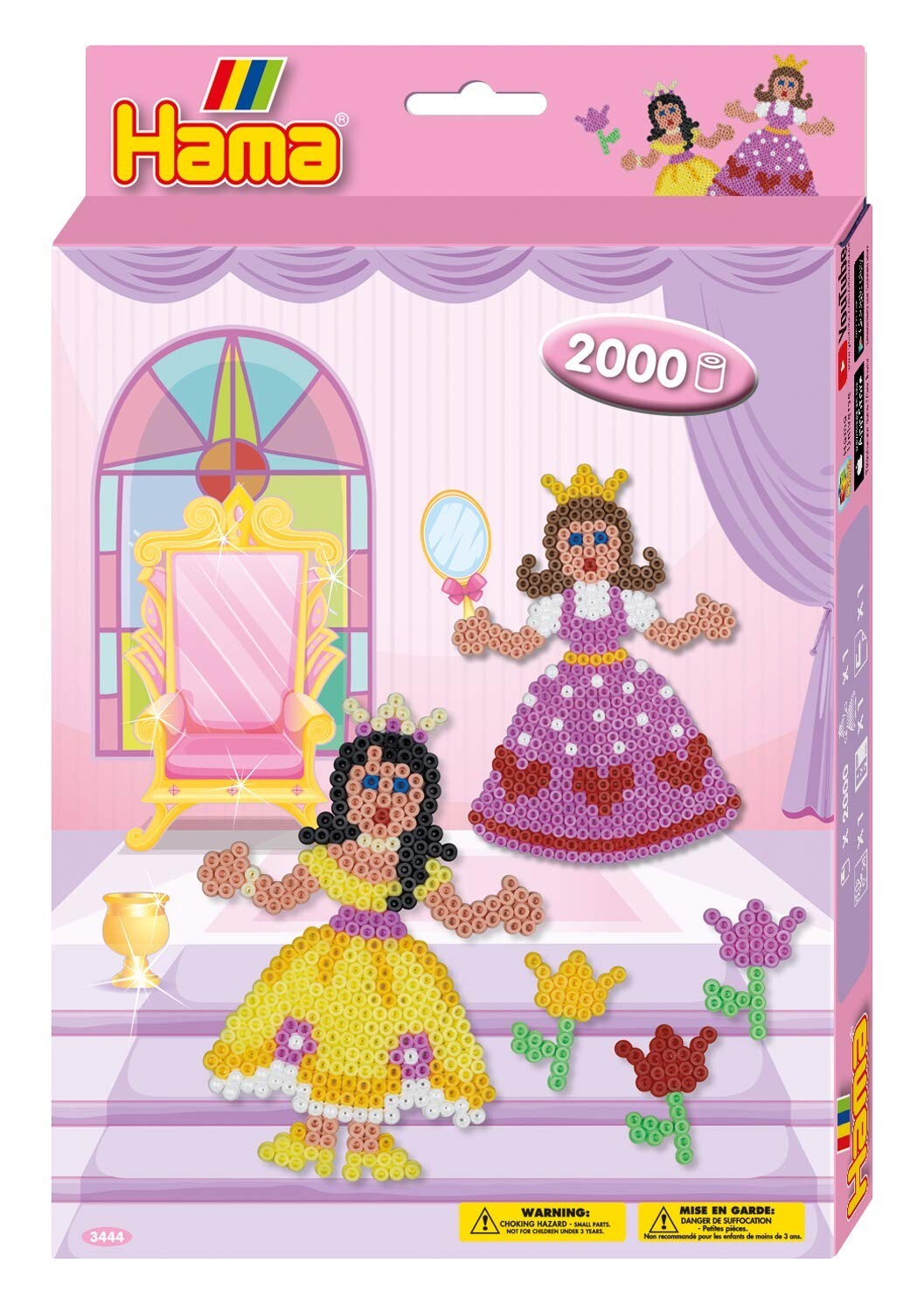 Cover: 28178034443 | Hama 3444 - Bügelperlen, Geschenkpackung Prinzessin, 2000...