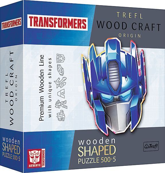 Cover: 5900511201956 | Holz Puzzle Sonderform 500 + 5 Tranformers Optimus Prime | Spiel