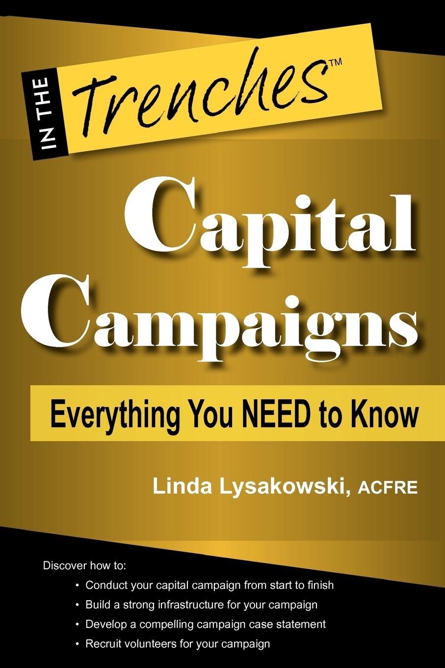 Cover: 9780984158065 | Capital Campaigns | Everything You Need to Know | Linda Lysakowski