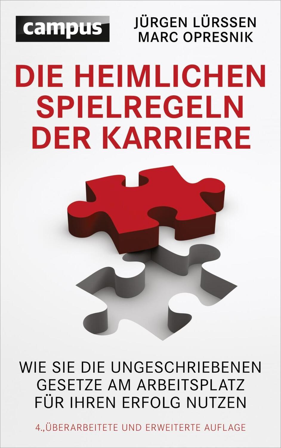 Cover: 9783593501468 | Die heimlichen Spielregeln der Karriere | Lürssen | Taschenbuch | 2014