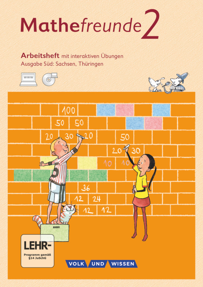 Cover: 9783060837199 | Mathefreunde - Ausgabe Süd 2015 - 2. Schuljahr | Schlabitz (u. a.)