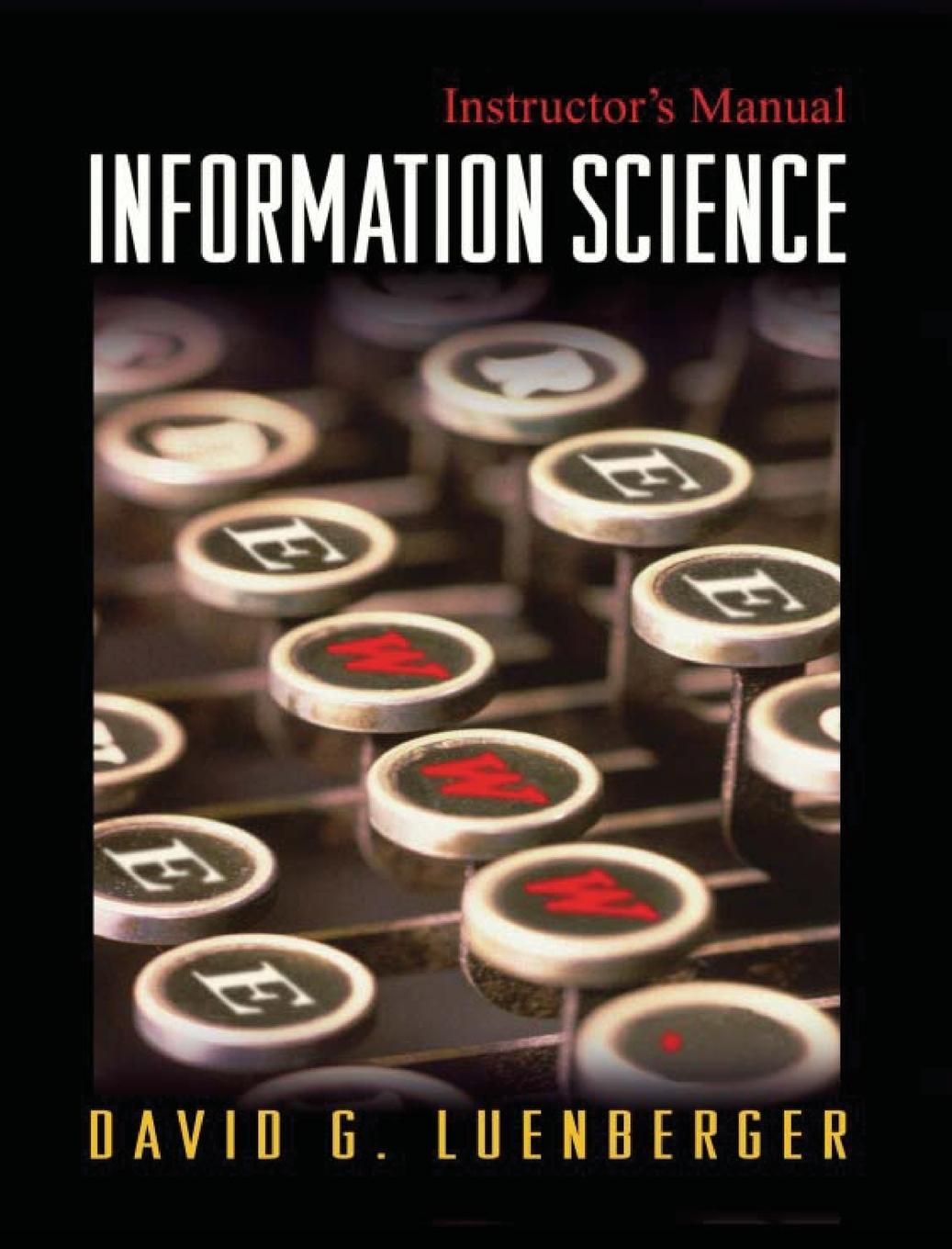 Cover: 9780691124186 | Information Science | David G. Luenberger | Buch | Englisch | 2006