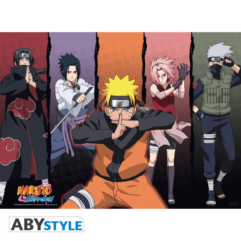 Bild: 3665361034964 | ABYstyle - Naruto 2er Set Chibi Posters | Poster | In Karton | 2021