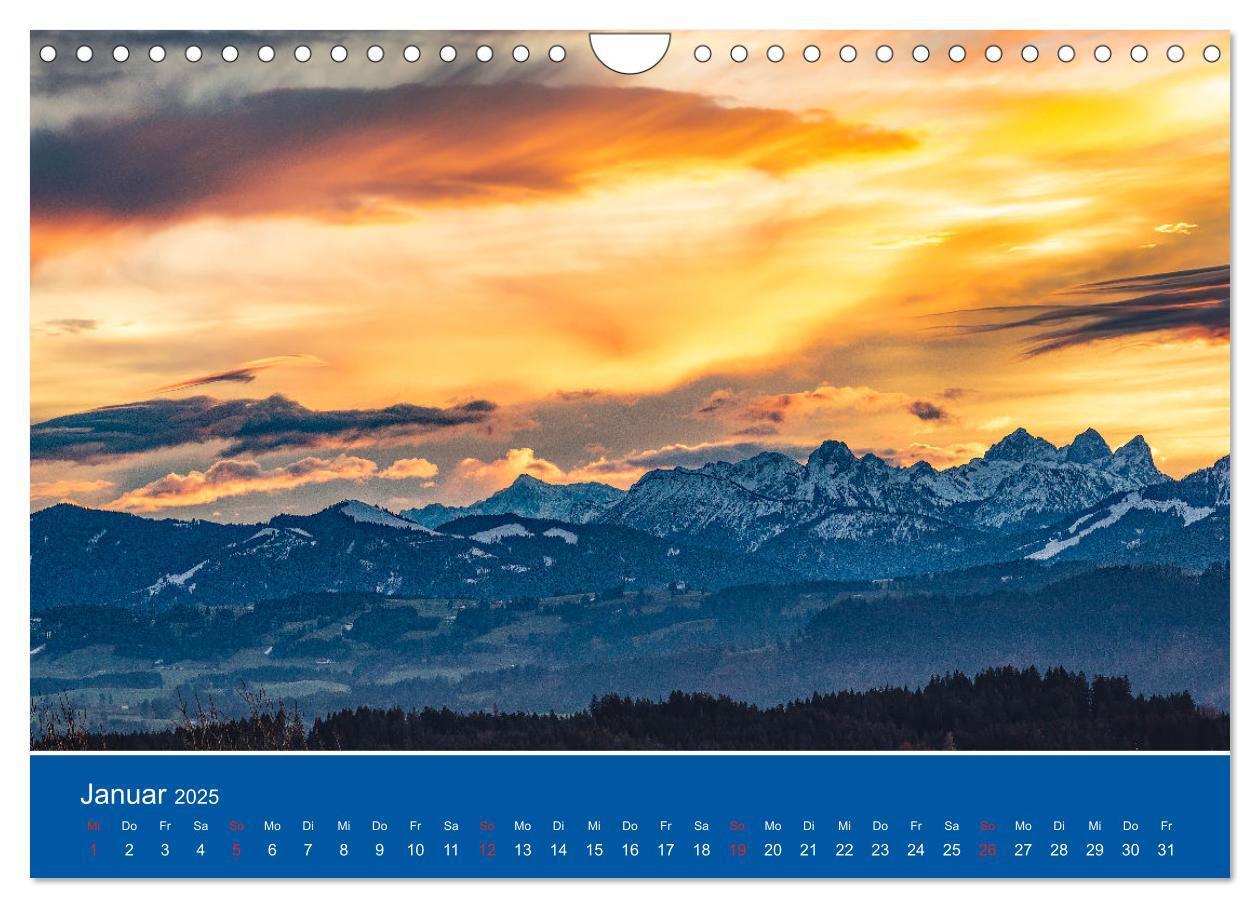 Bild: 9783457128992 | Wo das Allgäu am schönsten ist (Wandkalender 2025 DIN A4 quer),...