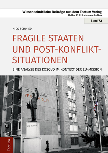Cover: 9783828839229 | Fragile Staaten und Post-Konflikt-Situationen | Nico Schmied | Buch