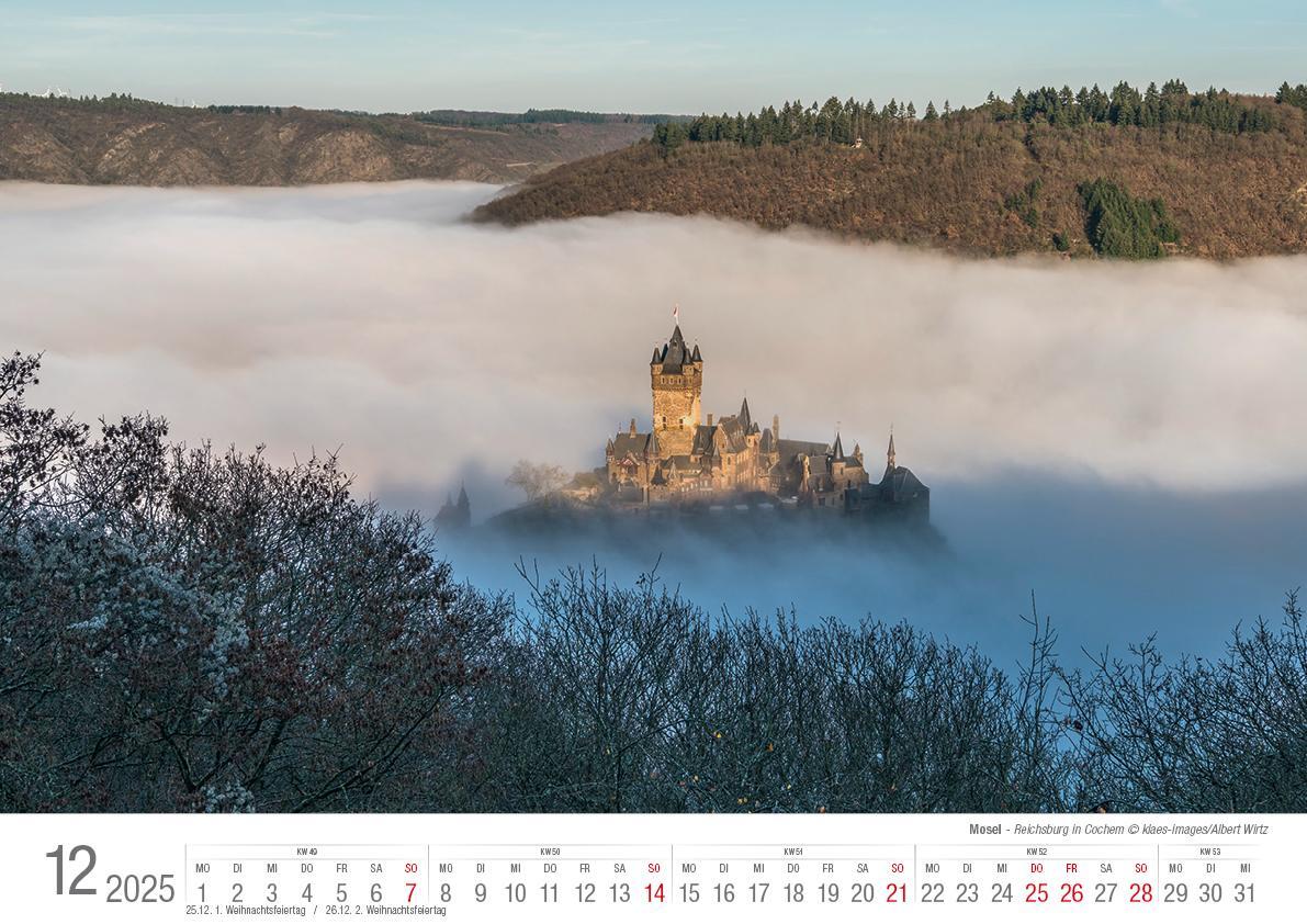 Bild: 9783965352179 | Die Mosel von Trier bis Koblenz 2025 Bildkalender A3 Spiralbindung