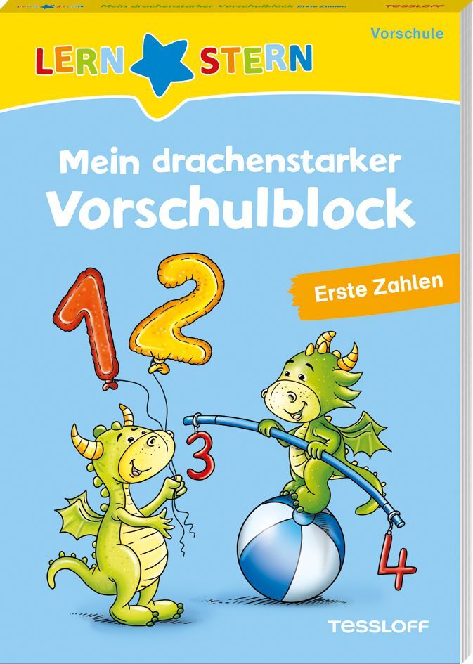 Cover: 9783788675233 | LERNSTERN. Mein drachenstarker Vorschulblock. Erste Zahlen | Meyer