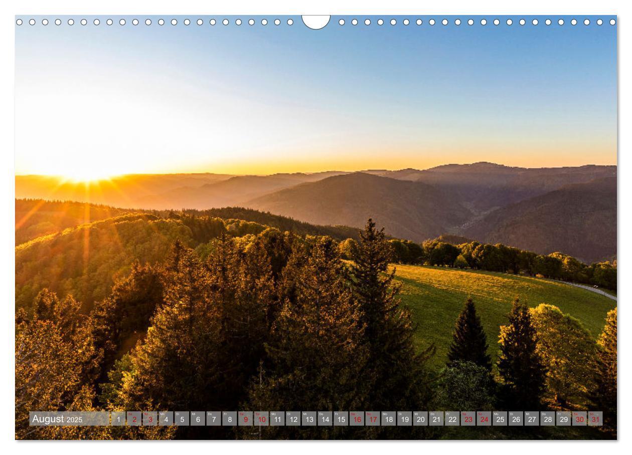 Bild: 9783435076758 | Ein Jahr im Schwarzwald (Wandkalender 2025 DIN A3 quer), CALVENDO...